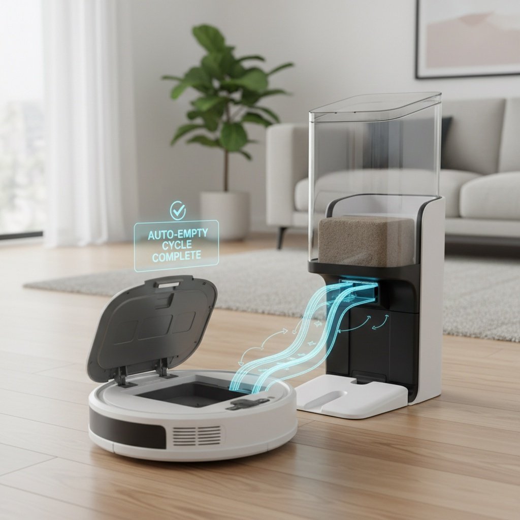 Nettoyage Autonome : Comment Fonctionne Le Vidage Automatique