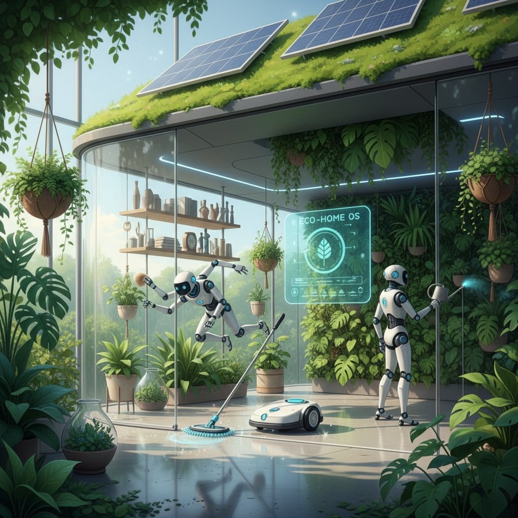 Smart Home Écologie : Impact Des Robots Ménagers Modernes